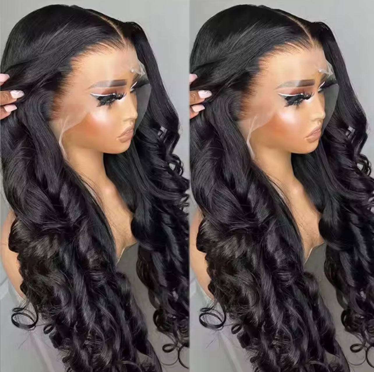 Perruque cheveux humains vierge brésiliens pour femme