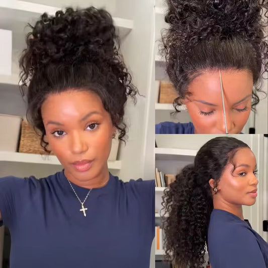 Perruque en dentelle 360