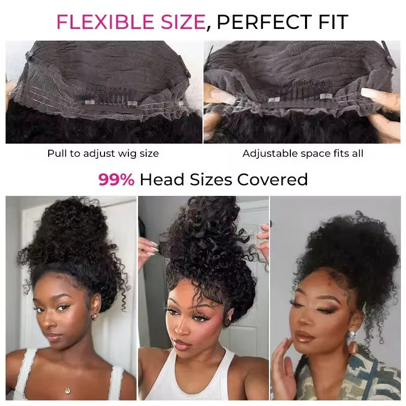 Perruque en dentelle 360